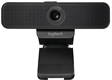 Logitech Webcam professionnelle C925e HD 1080p - Champ de vision 78° - Autofocus - Technologie RightLight 2 - Cache - 2 microphones stéréo - PC/Mac - Noir (reconditionné)