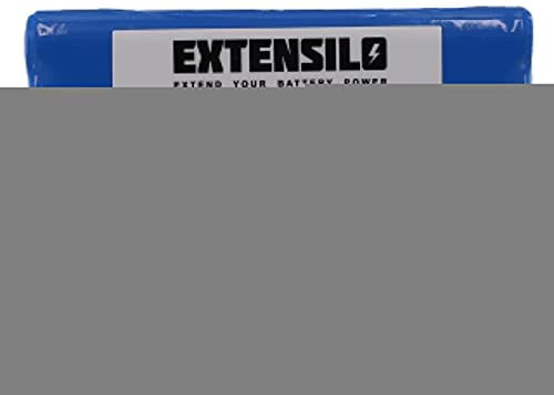 EXTENSILO Batería Compatible con Ecovacs ZN101 Midea aspiradora (2500 mAh, 14,4 V, NiMH)