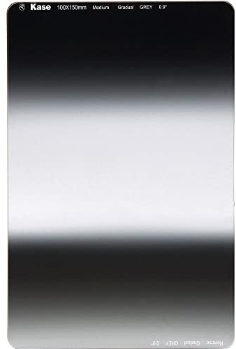 Kase Wolverine Shockproof Reversible Two in One Combo 100mm x 150mm Double Ended Grad Medium/Reverse ND0.9 Filter 3 Stop Neutral Density Optical Glass 100 150 ND