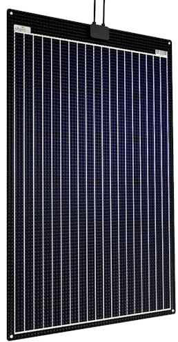 Offgridtec ETFE-AL 120W semi-flexibles 18V Solarpanel mit integrierter Aluminiumplatte V2