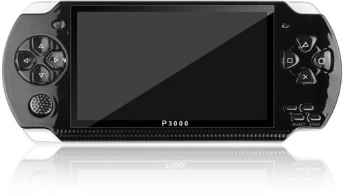 Console De Jeux Portable, 4.3 Pouces 10000 Jeux Classiques Console Portable, Console Jeux Portable Support Extension De La Carte TF, Batterie Rechargeable Emulateur Console pour Garçons et Filles