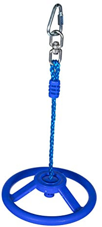 Vaguelly Ninja-Rad schaukel Lenkrad schwenken Sportler zubehör Baby Spielzeug Fitnessgeräte Trainingsring für Kinder Armmuskel-Trainingsring Balance Unruh Hindernis Ringe