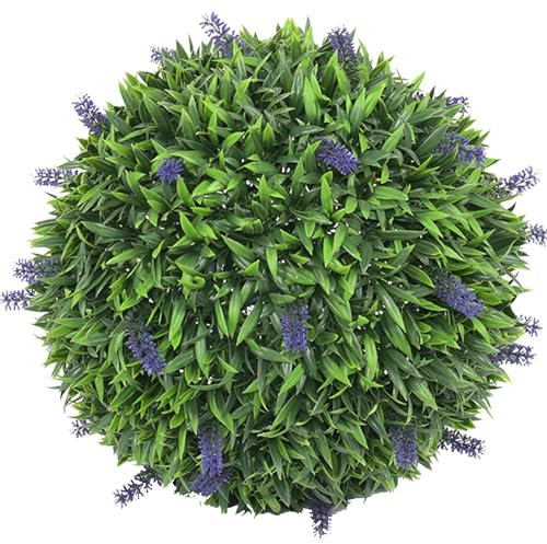 DSFHVBDD Pflanzen-Ball Künstliche, Pflanzenball Aus Kunststoff, Pflanzenball Künstlich, Grasball Deko, Plants Ball Simulations, für Heim und Garten Dekoration (50cm)