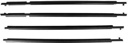 BEUTEE Kantenschutz 4 Teile/Satz Auto Äußere Fenster Glas Dichtung Gürtel Auto Trim Dicht Streifen Gummi Dichtungs Fit Für Toyota Für RAV4 Uns Version 2006-2012 Gummidichtung