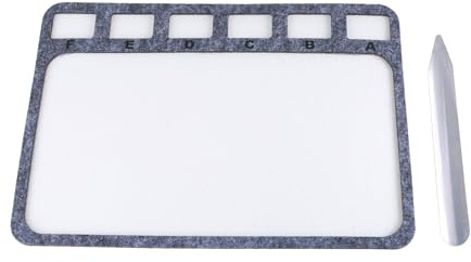 Ubxvamm Rechteckige Filz-Perlenmatten, 2 Stück, Schmuckherstellung, Kunsthandwerk, Heimdekoration, stabile Perlenbretter für den Heimgebrauch