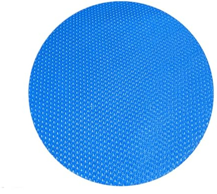 Coperta solare per piscine interrate – coperta rotonda tagliabile per piscina, scudo resistente per nuoto all'aperto inverno estate