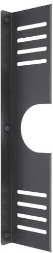 Homoyoyo Mensola Sopralavello Bagno in Acciaio Carbonio Organizer da Parete Senza Foratura Mensola Galleggiante U-Shaped per Doccia e Lavello Cucina Facile da Installare e Pulire