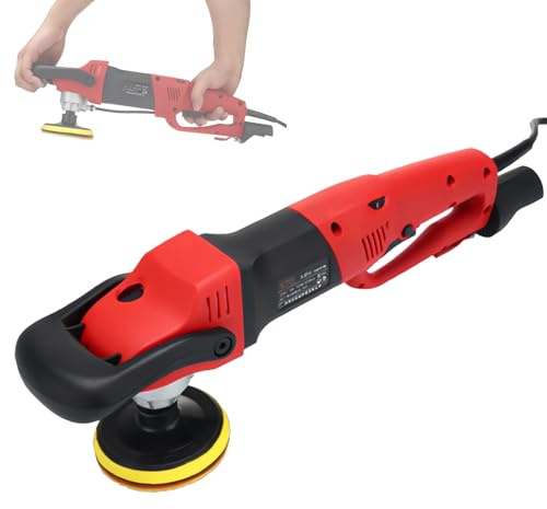 AXGCAA 1200W HandHeld Electric Wet Stone Polisher Grinder, Water Injection Stone Polishing Machine with 6 Gear Adjustable Speed, U Shaped Auxiliary Handle, for Polishing Marble, Granite, Stones
