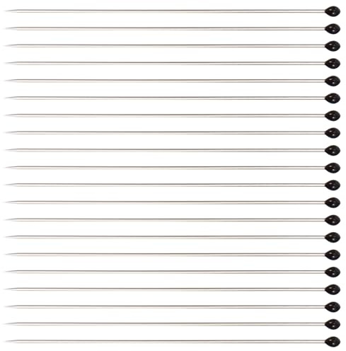 minkissy Kit D'épingles pour Spécimens D'entomologie en Acier Inoxydable 200 Aiguilles et Fioles en Plastique, pour Collectionner et Exposer les Spécimens Style Aléatoire