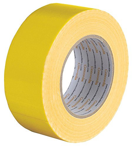 Pro Power Cinta de tela impermeable 50 mm x 50 m - Amarillo