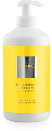 BAEHR BEAUTY CONCEPT Honigmelone Handcreme 500ml | Fruchtig frische Hautpflege mit wertvollem Avocadoöl