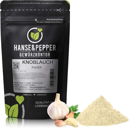 1kg Knoblauch Pulver fein gemahlen Vegan Knoblauchpulver in Spitzenqualität - Gourmet Serie