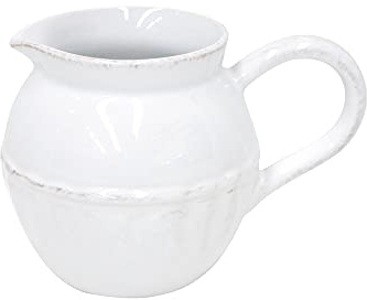 Costa Nova, Alentejo colección, Vajilla elegante, gres, Lechera, blanco, 0.42 L
