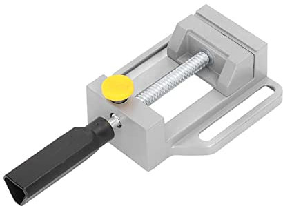 Schnellspanner-Bohrmaschinenschraubstock, Aluminiumlegierung, Werkbank-Schraubstock, Mini-Schraubstock, Bohrmaschinen-Spannschraubstock, Bohrmaschinen-Spannwerkzeug