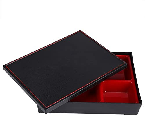 Boîte à Bento Traditionnelle Japonaise 5 Compartiments pour Restaurant ou Maison Fabriqué au Japon Conteneur de Stockage et D'organisation des Aliments