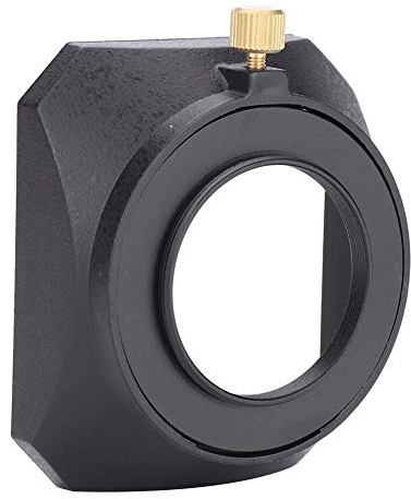 Paraluce, Paraluce in Plastica Nera Copriobiettivo con Peso Leggero per Videocamera DV (37MM)