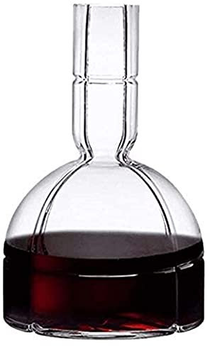 Aioneer Decanter Decanter per Whisky Decanter per Vino Decanter per Vino Bicchiere di Cristallo Decanter Veloce Versatore Separatore di Vino
