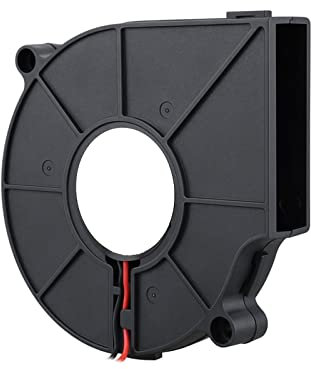 Centrifugalluftfläkt, golvfläkt, 2st DC 5V 12V 24V 75MM 75x15mm 7515 Portable Air Mover Borstlös DC-fläktkylning för torkning av golv, matta, hall eller garage(12VS3PIN)