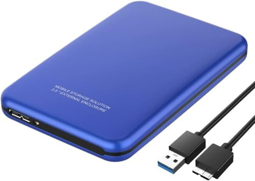 Disco Rigido Esterno, Disco Rigido Esterno USB3.0 da 500 GB, 1 TB, 2 TB, unità di archiviazione, unità da 7200 RPM, Disco Rigido Mobile HDD, Disco Rigido Esterno da 2,5 Pollici (co