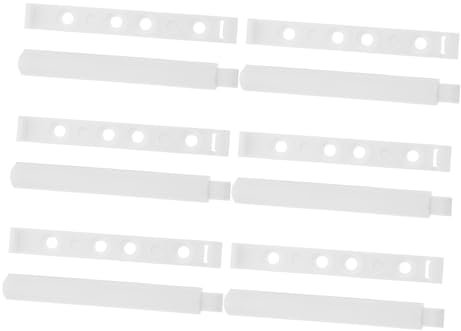 NUOBESTY 6pezzi Ampiamente Compatibili Cerniere Chiusura Silenziosa Per Sportelli Di Mobili Da Cucina e Armadi Dispositivo Per Sportello Di Mobiletto Ammortizzatori Chiusura Silenziosa in p