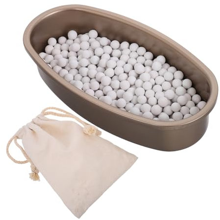ULTECHNOVO Poids à Tarte Céramique Réutilisable 1 Set 500g pour Four