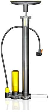 Manometer Hochdruckpumpe Für Fahrräder, Elektrofahrzeuge, Autos Und Basketbälle Doppelventil