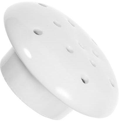 Tapón Urinario de Cerámica Blanco para Desagüe de Baño
