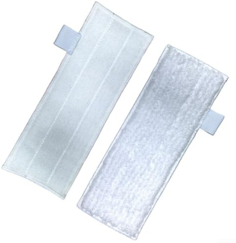 4PACK Replacement Mop Cloths For Dupray Steam Cleaner Microfiber Pads With Scrubbing Strips For Tough Dirt Removal And Daily Cleaning