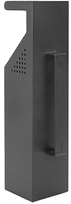 Navna Stainless Steels Wall Mounted Trash Bin Outdoor Rustproof Lockables Base Commercial For Restaurants And Hotel Bottom Open Lid Garbage Container
