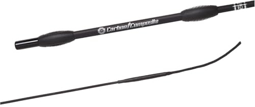 JA Horse JA0009 Fleck FELDMANN Balance Carbon Dressurgerte, Schwarz, 110 cm | Superleichte Dressurgerte aus Carbon für Training & Turnier Maximale Balance & Ergonomie