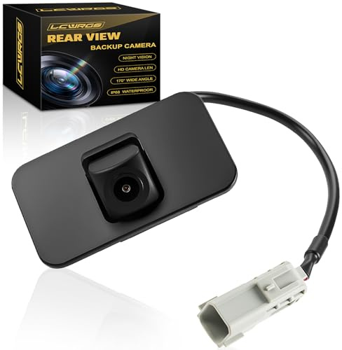 LCWRGS Reverse Backup Camera Compatible with Cadillac Escalade ESV Chevy Suburban Tahoe GMC Denali Yukon XL 2015 2016 2017 2018 2019 2020 Rear View Camera Parking Assist Replacement# 23378804