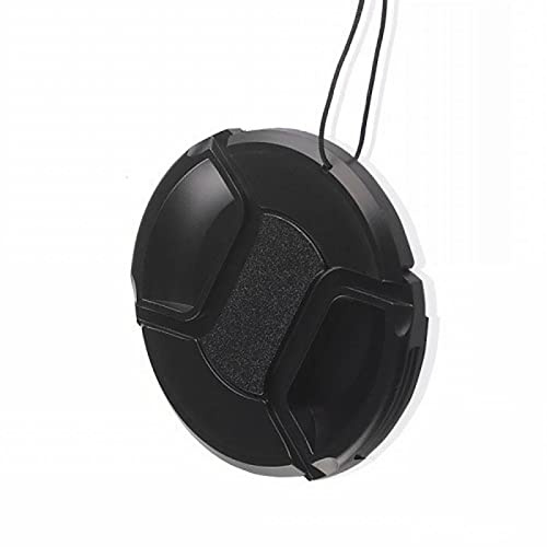 Cosiki Tappo Copriobiettivo Protettivo in ABS da 58 Mm, Installazione Facile per Protezione Universale Dell'obiettivo della Fotocamera per Fotografi
