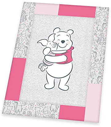 Herding Winnie Puuh Krabbeldecke, 100 x 135 cm, Außenmaterial: 100% Baumwolle, Füllung: 100% Polyester