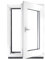 Fenster Kellerfenster Kunststofffenster Kunstoff weiß BxH 90 x 40 cm DIN Rechts - ALLE GRÖßEN - 3 fach Verglasung BxH 900 x 400 mm - Funktion Dreh-Kipp - BauPlaza
