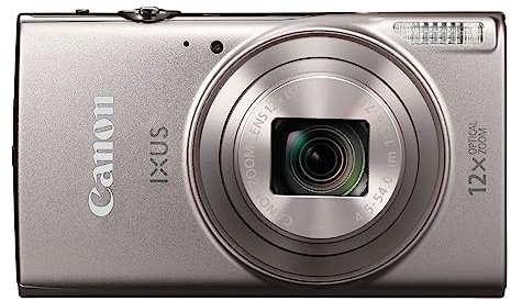 Canon IXUS 285 HS Compact camera, 20.2 MP - Silver (Renewed)
