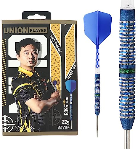 CUESOUL 'Boss Chen' GEN1 Set di Freccette con Punta in Acciaio al tungsteno 22g 90%
