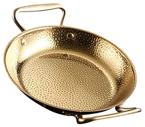 PRETYZOOM Sukiyaki Pot Double Handle Cooking Pan Heat Resistant Suitable for Seafood Hot Pot