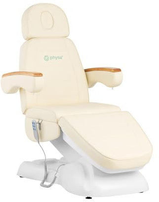 Physa Physa Sanremo Hydraulic Cosmetic Lounger 150 kg Cream Treatment Bed Cosmetic Chair Therapy Bed Tattoo Recliner