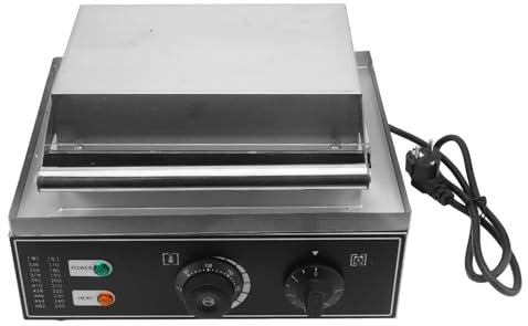 Kommerzieller elektrischer Donut-Maker, 6 Löcher, doppelseitige Heizung, Antihaft-Donut-Maschine, Küche, Dessertladen