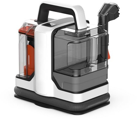 Teppichreiniger - Shampoonierer, Saugleistung: 11/15 Kpa, Luftstrom: ≥ 11,5l/S, Wasseraufnahmerate: 400/370 Ml/Min, Schutzstufe: Ipx4, Wassertank: 1,08l