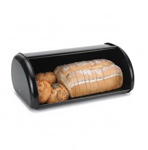 Quttin | Panera Moderna con Tapa y Con Sistema de Apertura y Cierre Práctico - Panera para Guardar el Pan o Bollería, Ideal para la Encimera de la Cocina