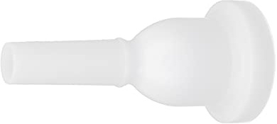 Taidda Tenorhorn-Posaunen-Mundstück, ABS, Hohe Dichte, Zum Spielen für Anfänger, Professionelle Spieler, Weiß, Passend für Tenorposaune, Farbe: Weiß