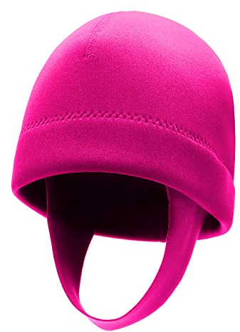 Gorro de neopreno con protección para esnórquel, gorro de buceo cálido para natación, surf, kayak, buceo