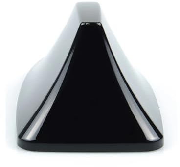 Antena Radio Coche Antena automotriz Antenas de Fibra de Carbono para Coche 2021, Antenas de Radio para Coche, Antena de Aleta de tiburón para Techo, Antena de señal Am/FM Universal(Black)