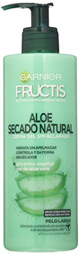 Garnier Fructis Aloe Secado Al Aire Crema Gel sin Aclarado - 400 ml