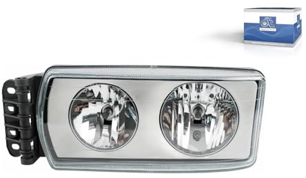 dt Spare Parts 7.25000 Hauptscheinwerfer, links, ohne Glühlampen, 24 V, H7 für LKW