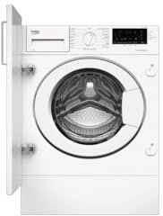 Beko WMI71433PTE1 integrierbare Waschmaschine, Einbau-Waschmaschine, 7 kg, Pet Hair Removal, Knitterfreie Wäsche, Restzeitanzeige und Schleuderwahl, Watersafe+, Weiß