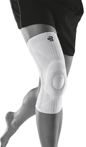 BAUERFEIND Ginocchiera Knee Support con anello di silicone, Indossabile a destra e sinistra