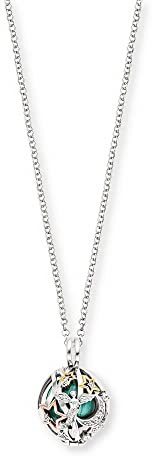 Engelsrufer Damen Halskette aus Sterling Silber mit Klangkugel Anhänger in der Größe XS, Karabinerverschluss, nickelfrei