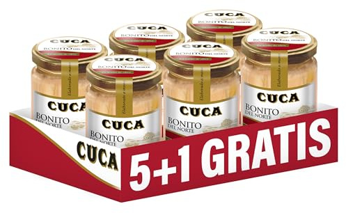 Cuca Bonito del norte en aceite de oliva, 6 tarros de 400gr